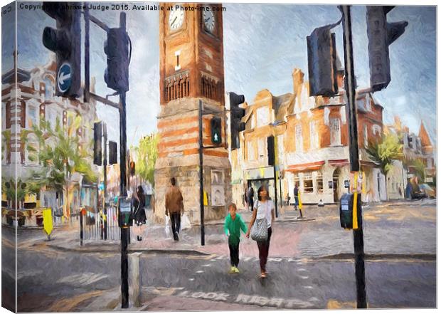 Life in crouch end N8  Canvas Print by Heaven's Gift xxx68