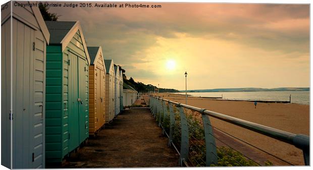  bournemouth beach huts  Canvas Print by Heaven's Gift xxx68