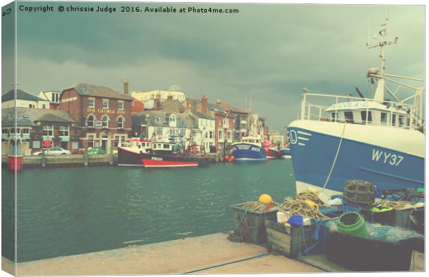 weymouth harbour dorset uk  Canvas Print by Heaven's Gift xxx68