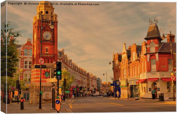 crouch end broadway  Canvas Print by Heaven's Gift xxx68