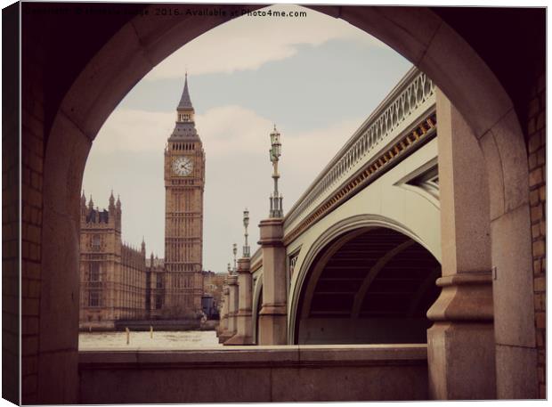 Big ben and Houses of parliment  Canvas Print by Heaven's Gift xxx68