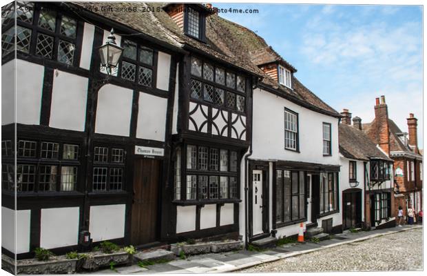 Rye village   east sussex  Canvas Print by Heaven's Gift xxx68