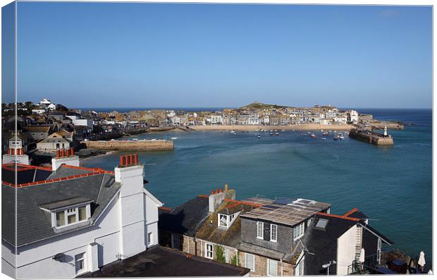  St Ives Canvas Print by Robert Sherwood