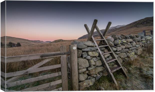 Homeward bound Canvas Print by Jonathon barnett