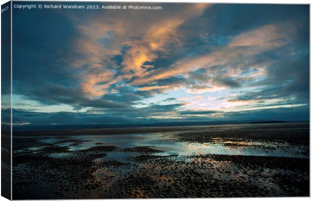West Kirby The Wirral  Canvas Print by Richard Wareham