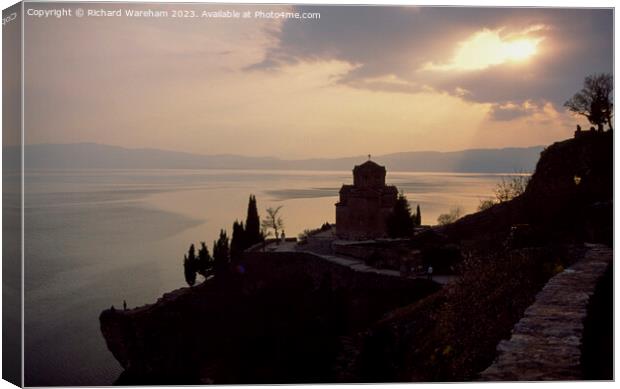 Ohrid Canvas Print by Richard Wareham