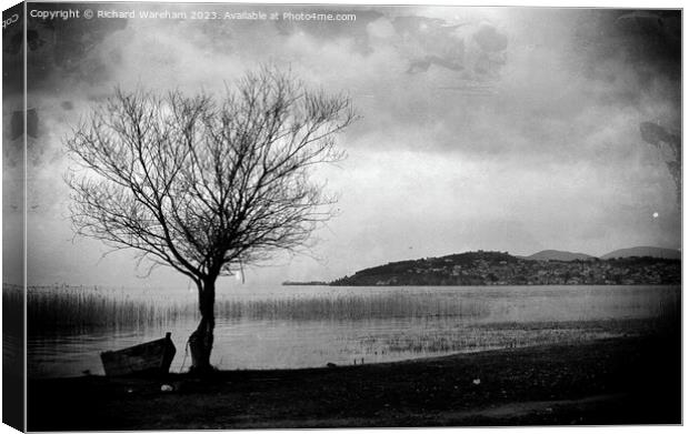 Lake Ohrid Canvas Print by Richard Wareham