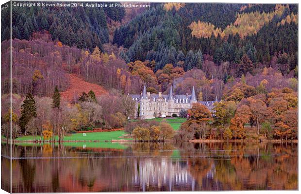  Tigh Mor Trossachs  Canvas Print by Kevin Askew