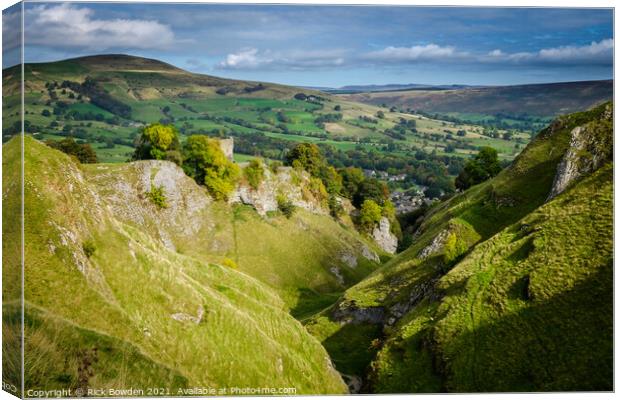 Cavedale Canvas Print by Rick Bowden
