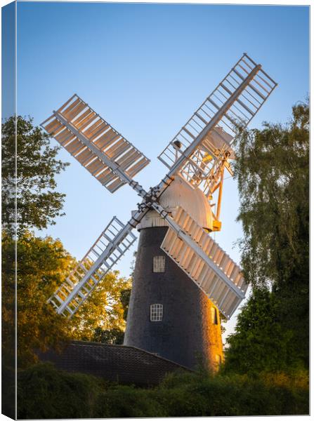 Mount pleasant windmill  Canvas Print by Jason Thompson