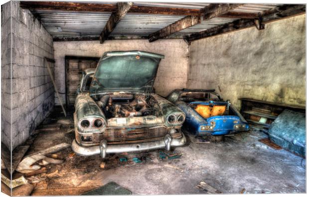 abandoned cars Canvas Print by Jason Thompson