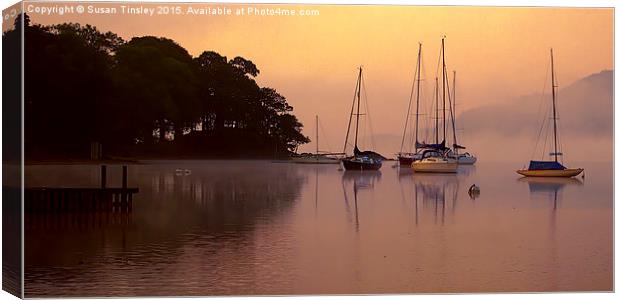 Tranquil mood Canvas Print by Susan Tinsley