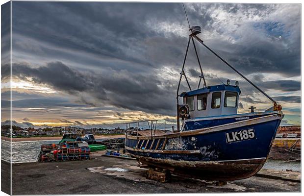 Fishing Boat  Canvas Print by Alan Sinclair