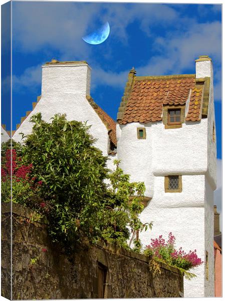  The Study Culross Canvas Print by Ros Ambrose