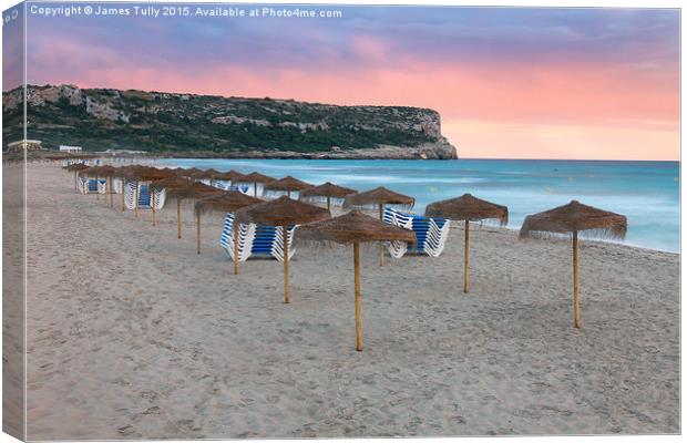  Life's a beach Canvas Print by James Tully