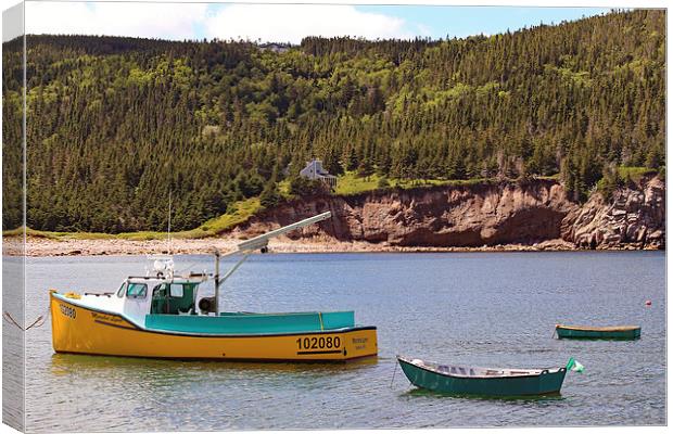 White Point Harbor Canvas Print by shawn mcphee I
