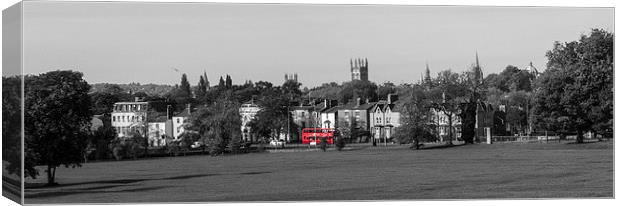     OXFORD DREAMING SPIRES  Canvas Print by DAVID SAUNDERS