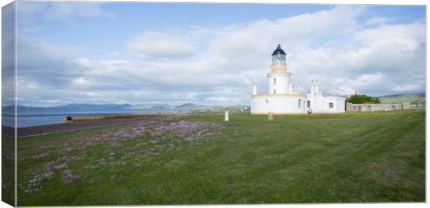 Chanonry Point lighthouse Canvas Print by Alan Whyte