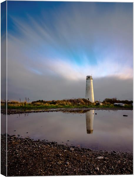  Leasowe Lighthouse Canvas Print by Garry Kennedy