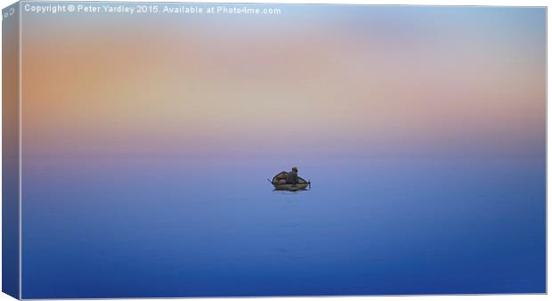  Solitude Canvas Print by Peter Yardley