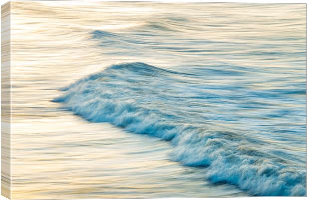 Motion of a wave Canvas Print by Andrew Kearton