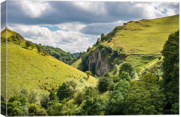 Dove Dale, Peak District, England Canvas Print by Andrew Kearton