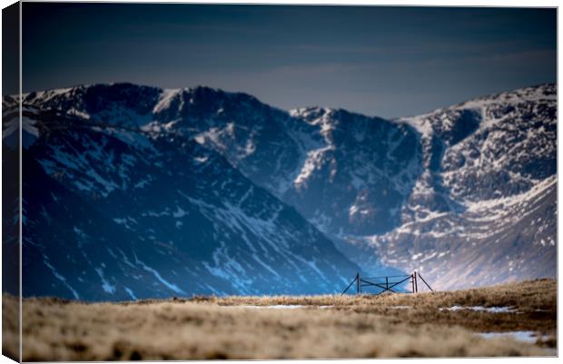 The Fell Gate Canvas Print by John Malley