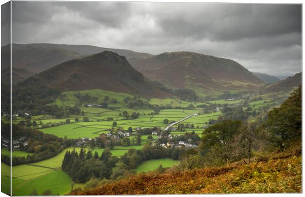 The Vale of Grasmere Canvas Print by John Malley
