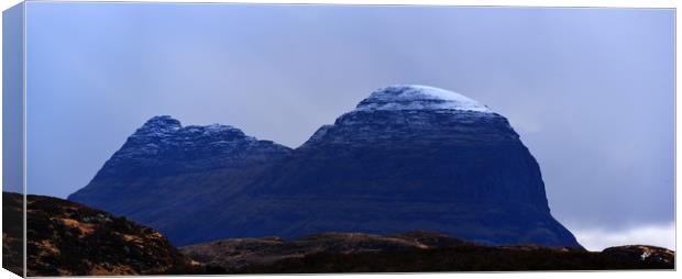 Suilven Canvas Print by John Malley