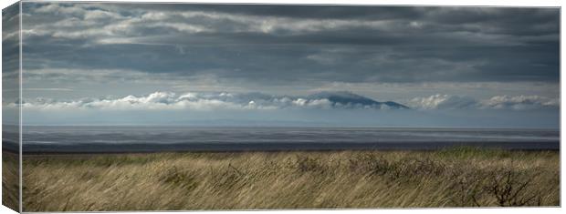 Criffel over Solway Canvas Print by John Malley