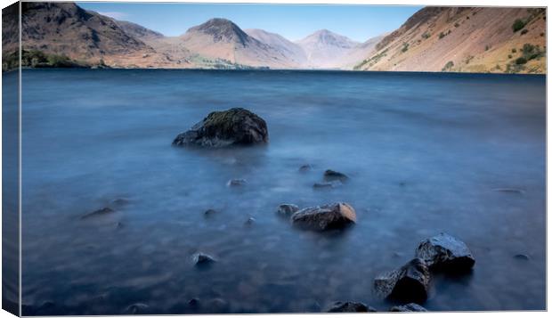 Wastwater Blues Canvas Print by John Malley