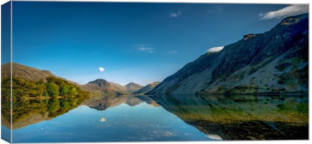 Wastwater Blues Canvas Print by John Malley
