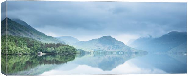 Crummock Water Mornings Canvas Print by John Malley