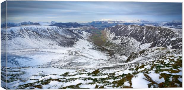 A Newlands Winter Canvas Print by John Malley