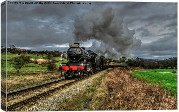  61994 'The Great Marquis' at Esk Valley Canvas Print by David Oxtaby  ARPS