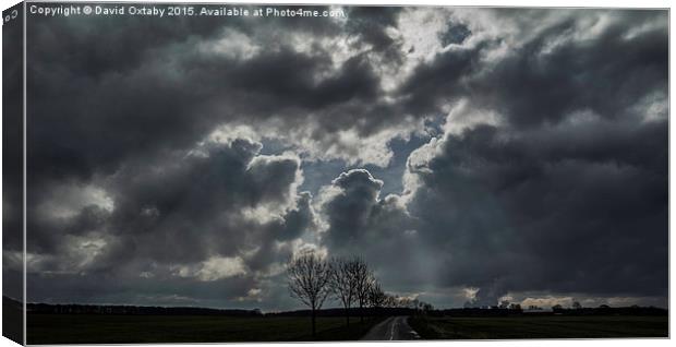 Dark Skies Canvas Print by David Oxtaby  ARPS