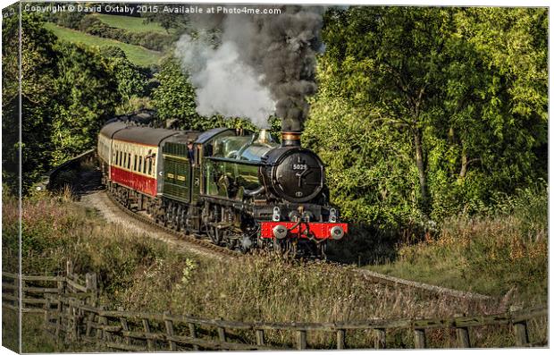  5029 at Esk Valley Canvas Print by David Oxtaby  ARPS