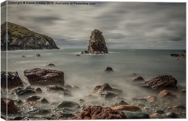 Bay at Rhoscolyn Canvas Print by David Oxtaby  ARPS