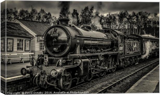 62005 at grosmont station Canvas Print by David Oxtaby  ARPS