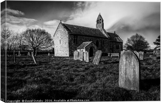 St Marys - Stainburn Canvas Print by David Oxtaby  ARPS