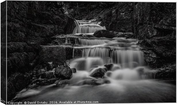 Lumsdale falls Canvas Print by David Oxtaby  ARPS