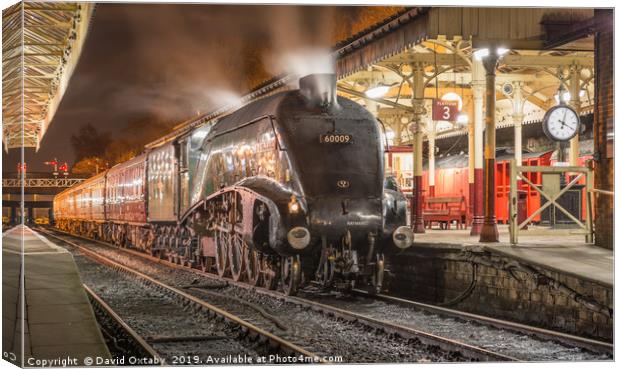 Union of South Africa 60009 at Bury Bolton Street Canvas Print by David Oxtaby  ARPS