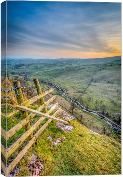 Malham Cove - Yorkshire Dales Canvas Print by Jonathan Smith