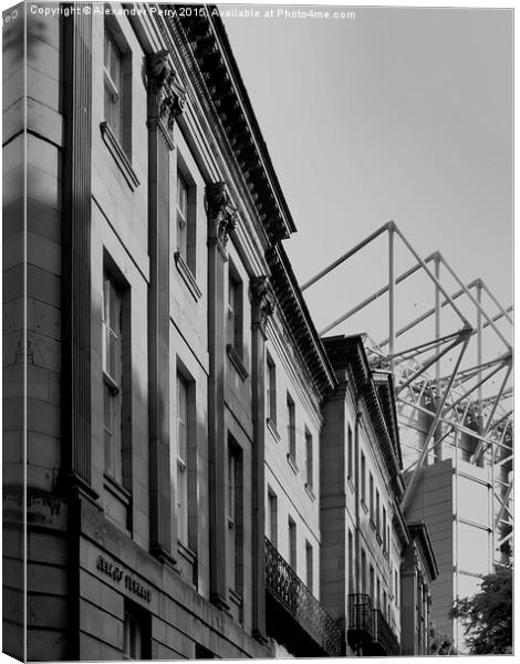 Leazes End Canvas Print by Alexander Perry
