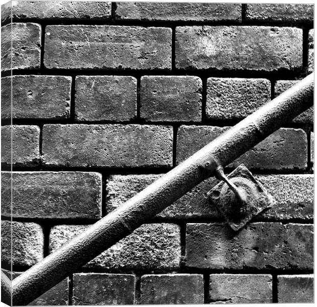  Handrail Canvas Print by Alexander Perry