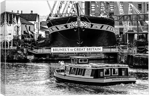  SS Great Britain Canvas Print by henry harrison