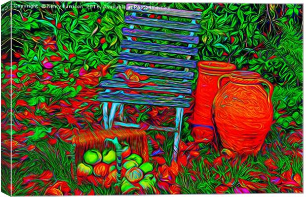 Fallen Apples Canvas Print by henry harrison