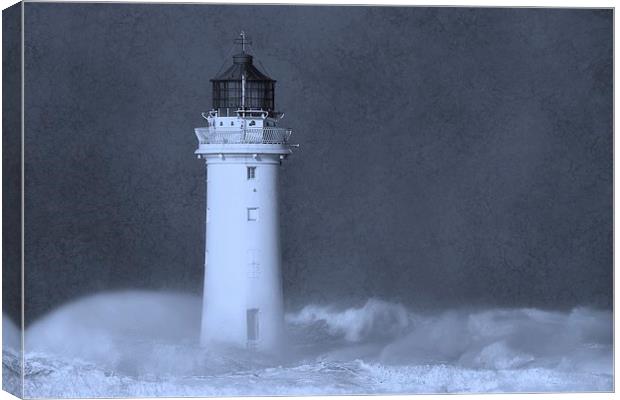 The Lighthouse Canvas Print by Colin Askew
