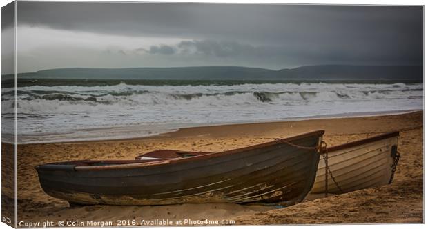 Waiting for the Storm to Pass Canvas Print by Colin Morgan