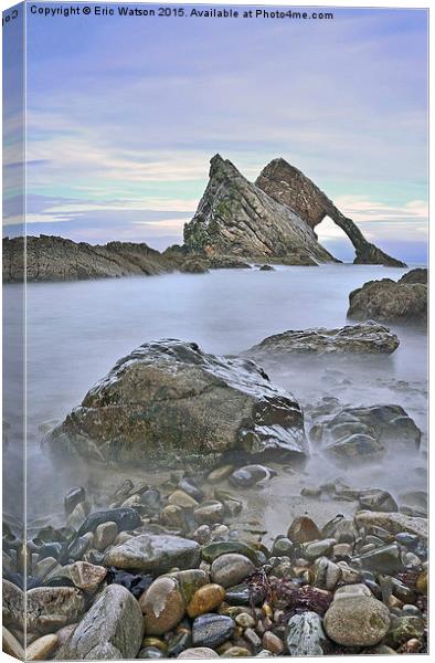  Bow Fiddle Rock  Canvas Print by Eric Watson